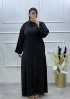Abaya Avec Strass + Chal