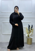 Abaya Avec Strass + Chal