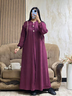 Robe Longue avec Perles