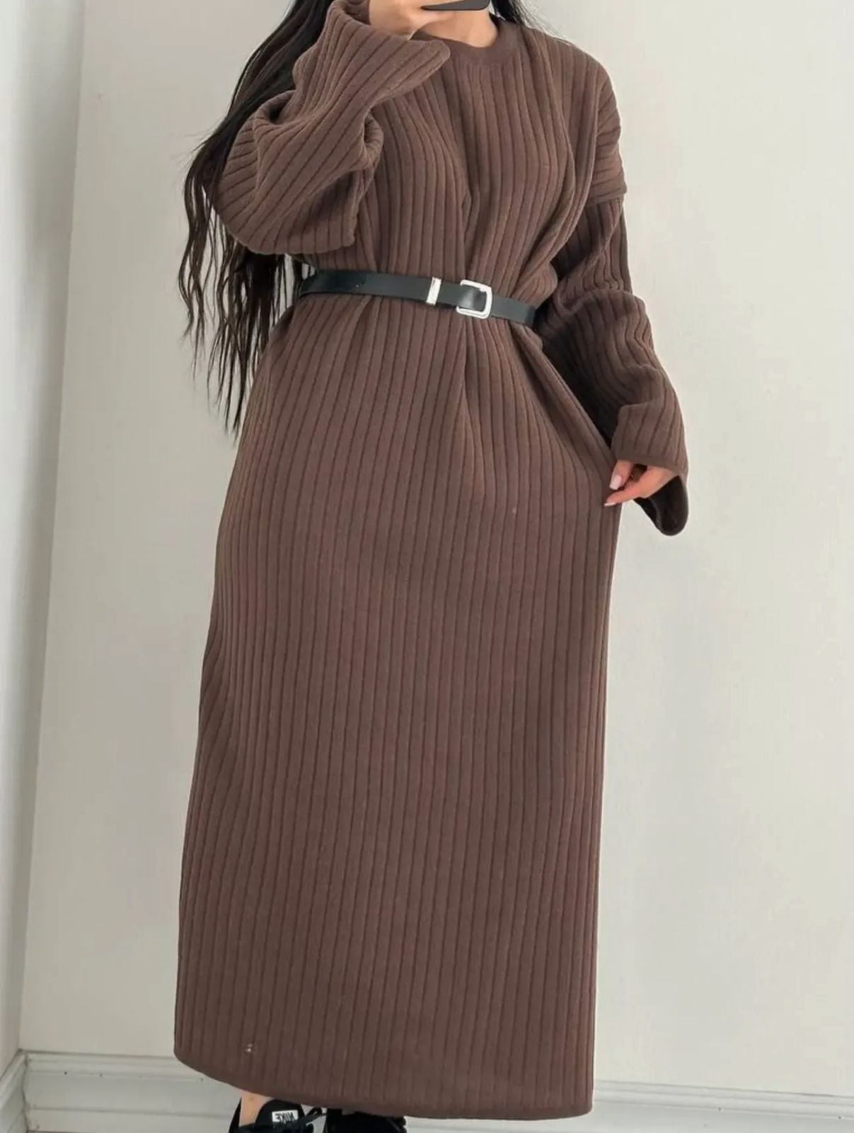 Robe avec ceinture