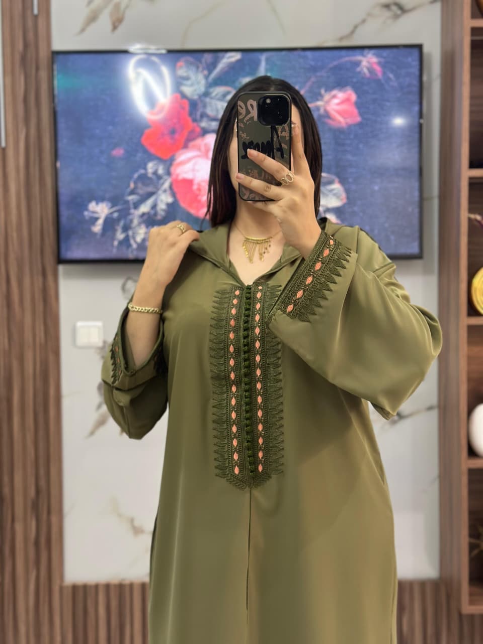 Jellaba avec Broderies