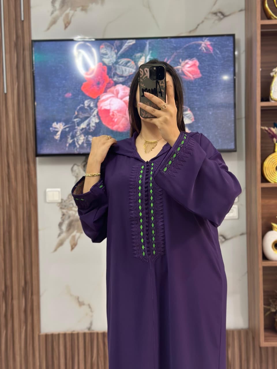 Jellaba avec Broderies