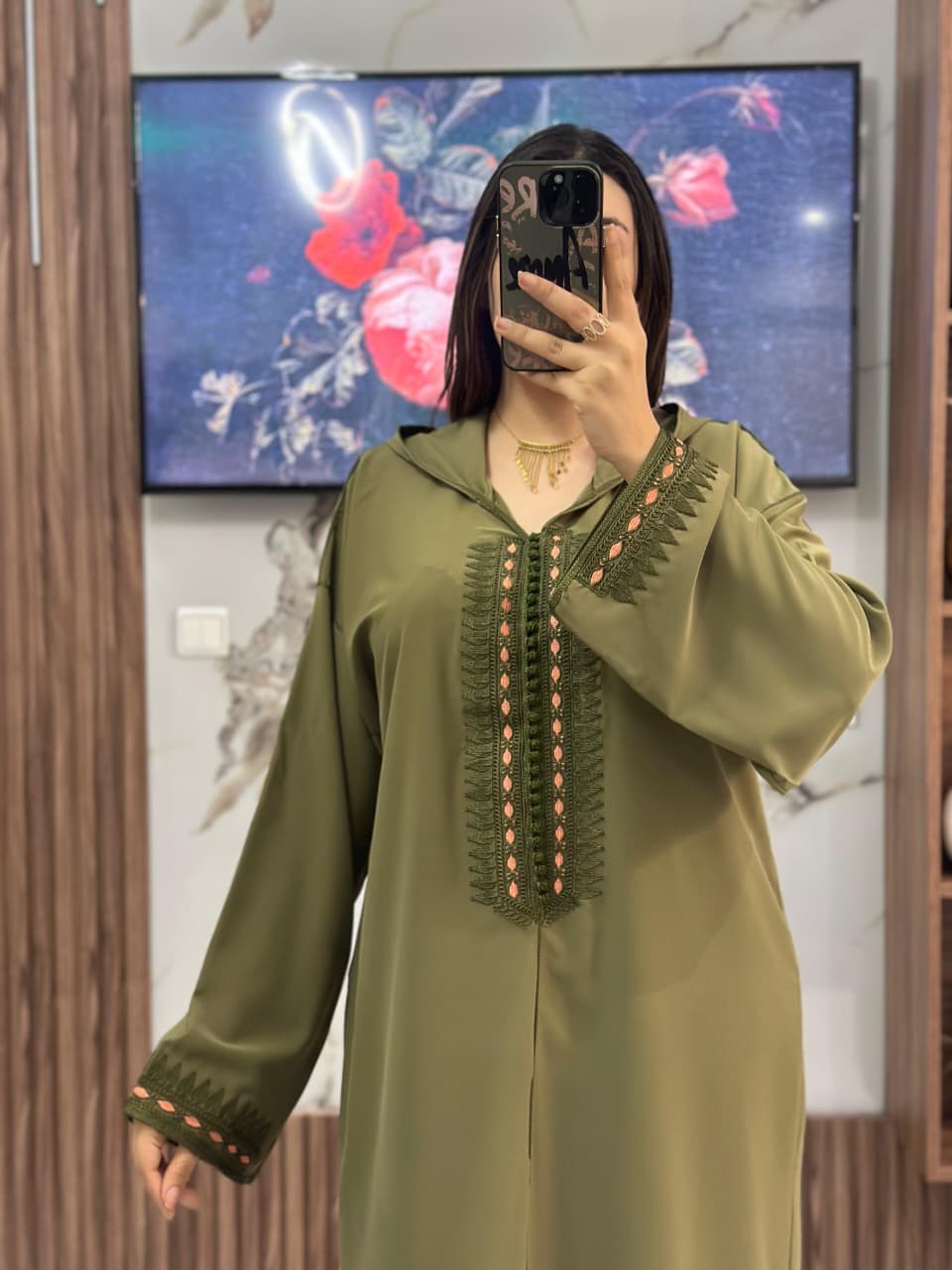 Jellaba avec Broderies